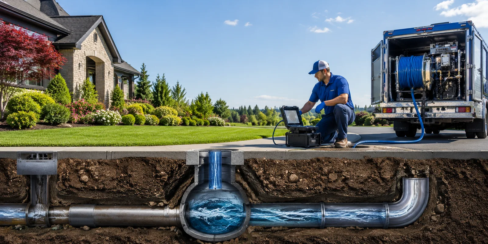 Drainage restoration information for Potosi, WI